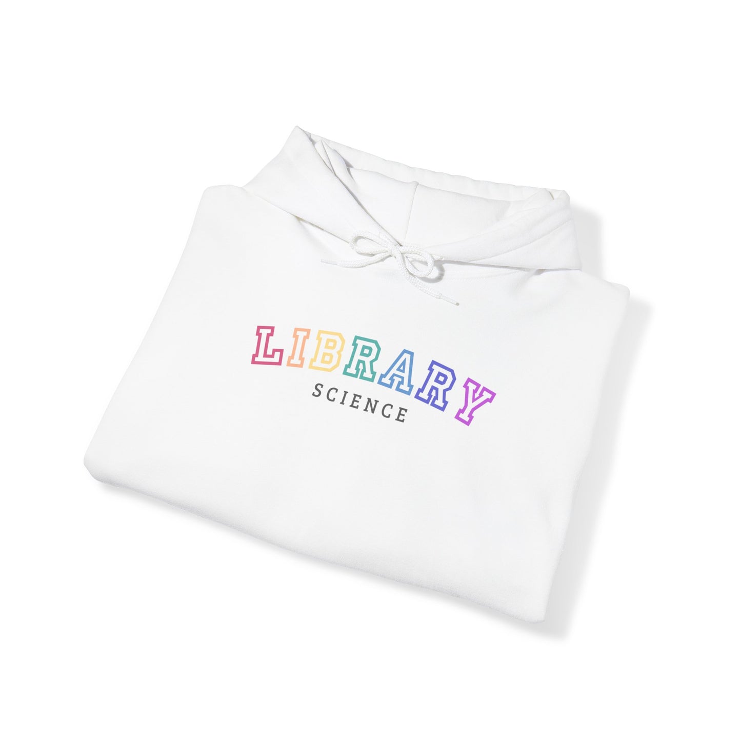 Rainbow Varsity Library Science Hoodie