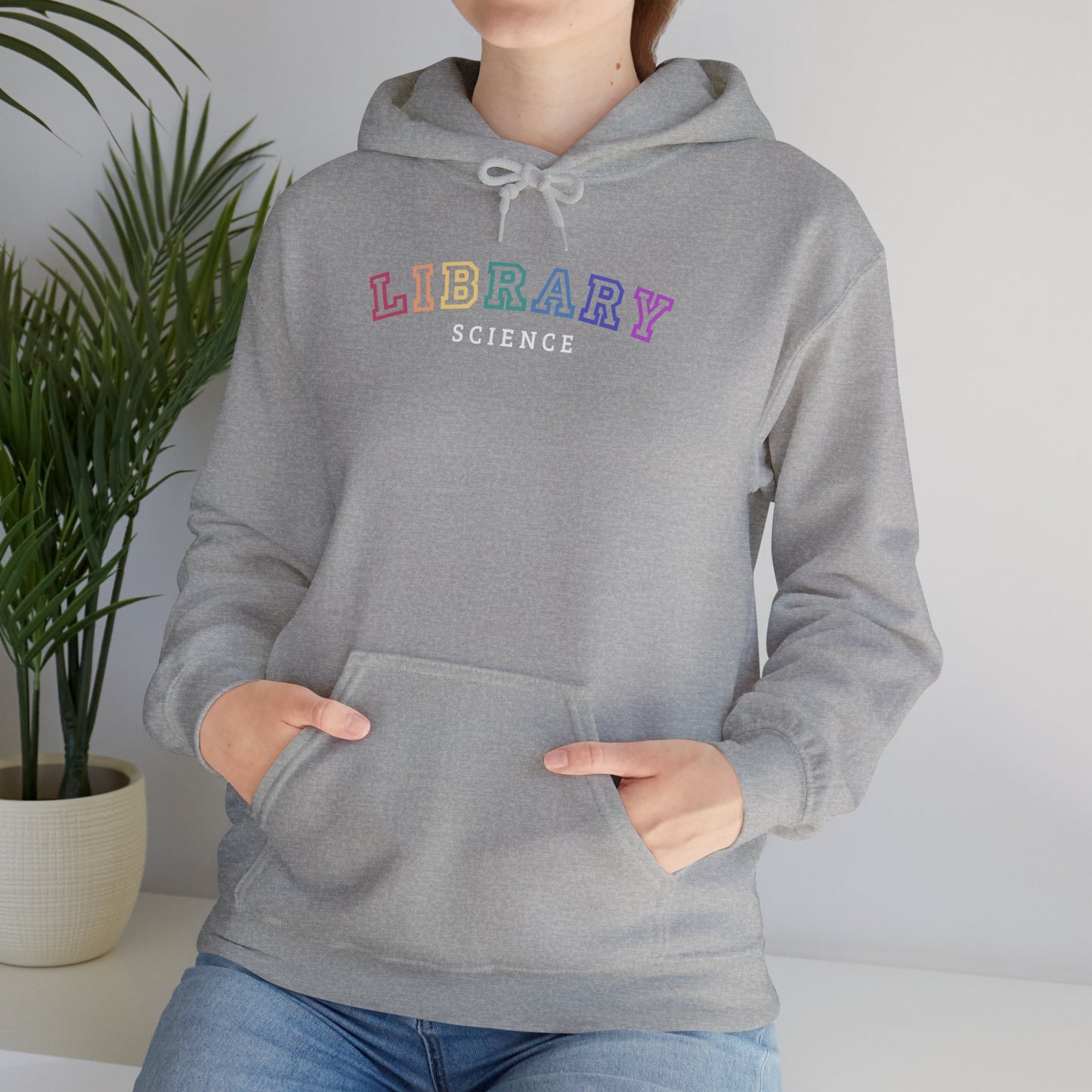 Rainbow Varsity Library Science Hoodie