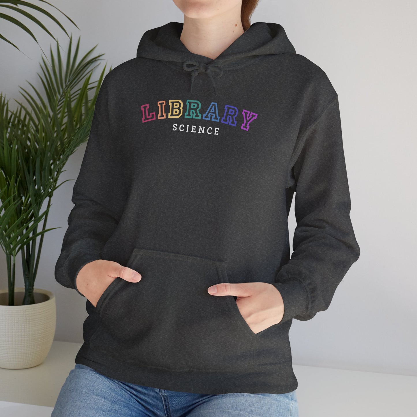 Rainbow Varsity Library Science Hoodie