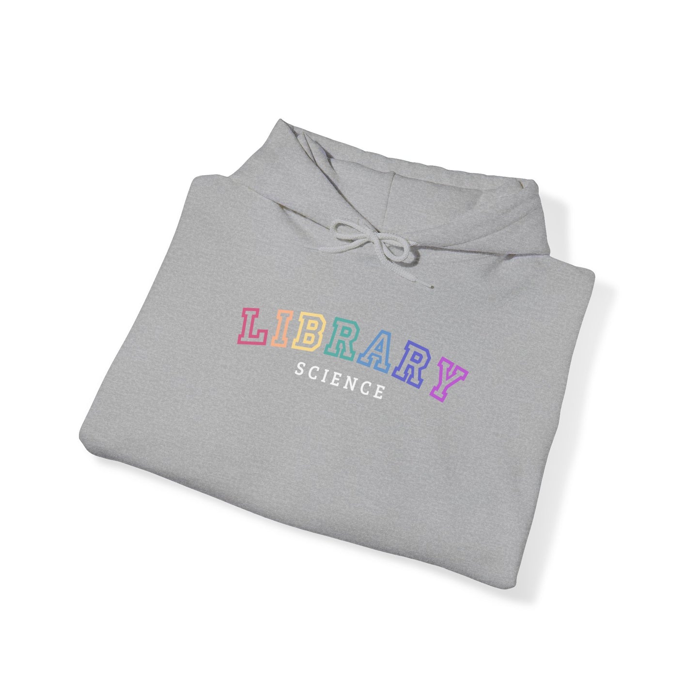 Rainbow Varsity Library Science Hoodie