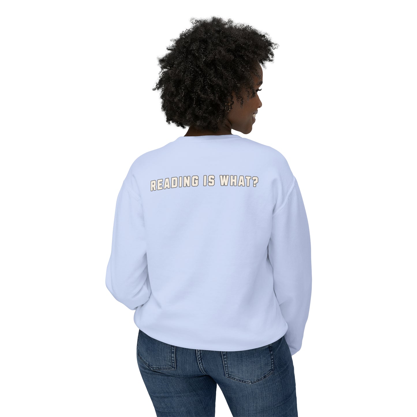 Reading Fundamental Varsity Shirt, Comfort Colors Lightweight Crewneck Sweatshirt