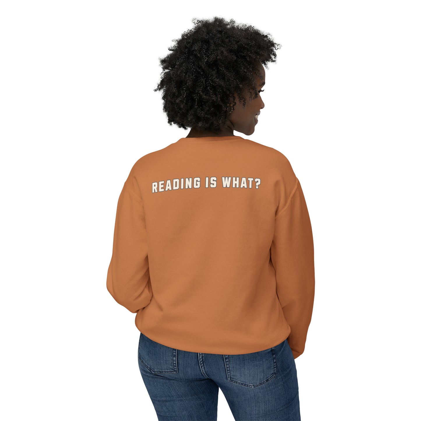 Reading Fundamental Varsity Shirt, Comfort Colors Lightweight Crewneck Sweatshirt