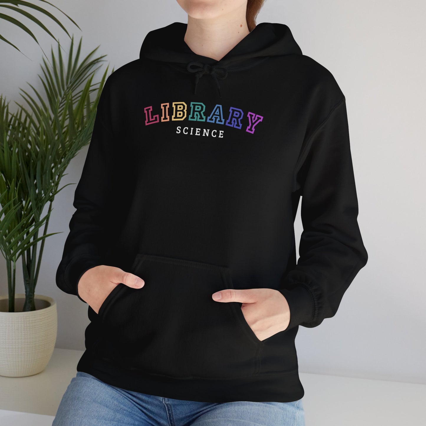 Rainbow Varsity Library Science Hoodie