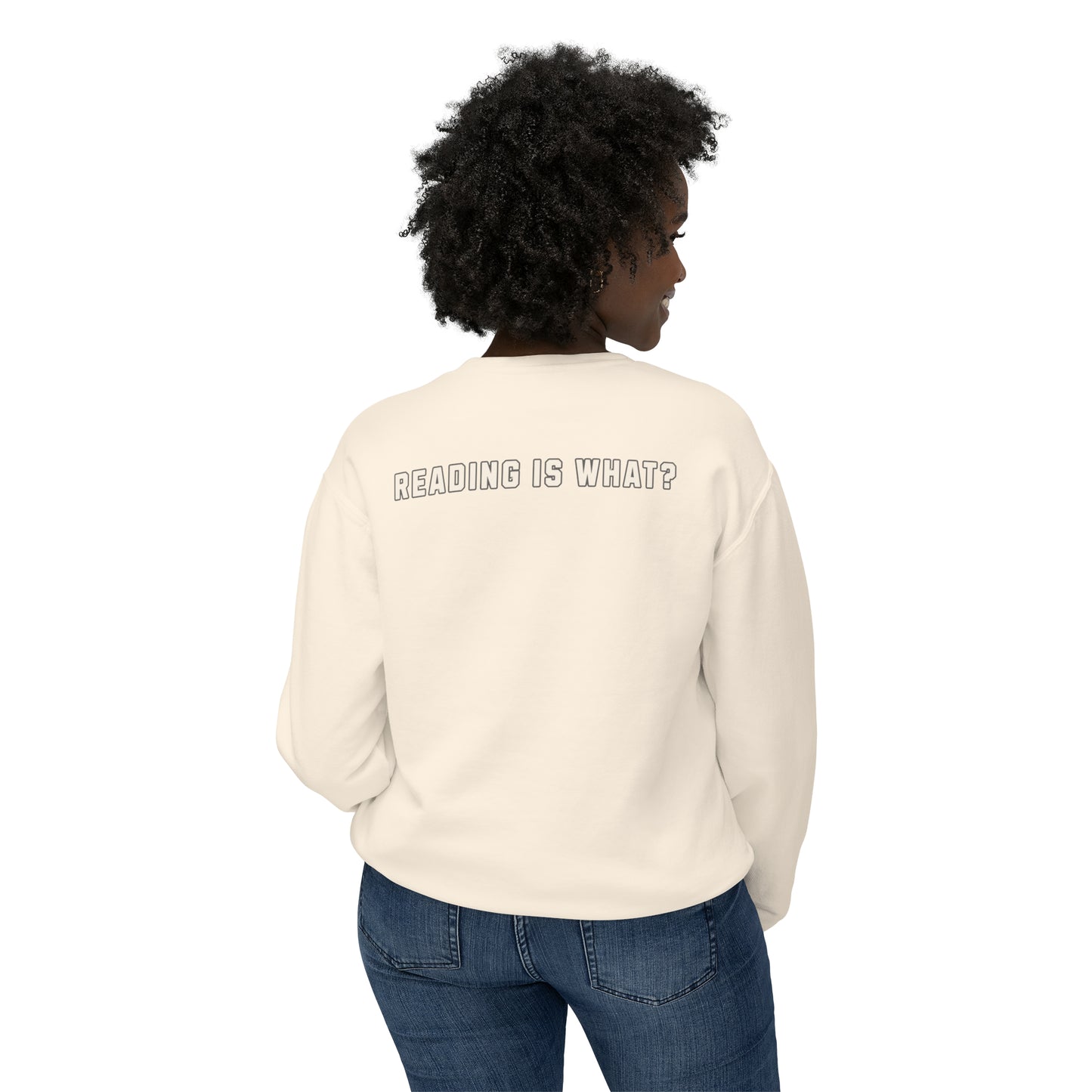 Reading Fundamental Varsity Shirt, Comfort Colors Lightweight Crewneck Sweatshirt