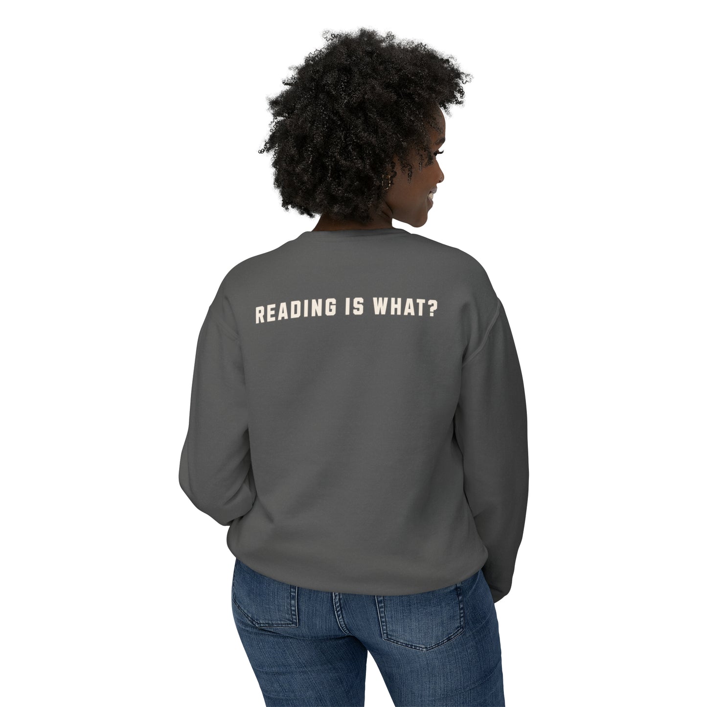 Reading Fundamental Varsity Shirt, Comfort Colors Lightweight Crewneck Sweatshirt