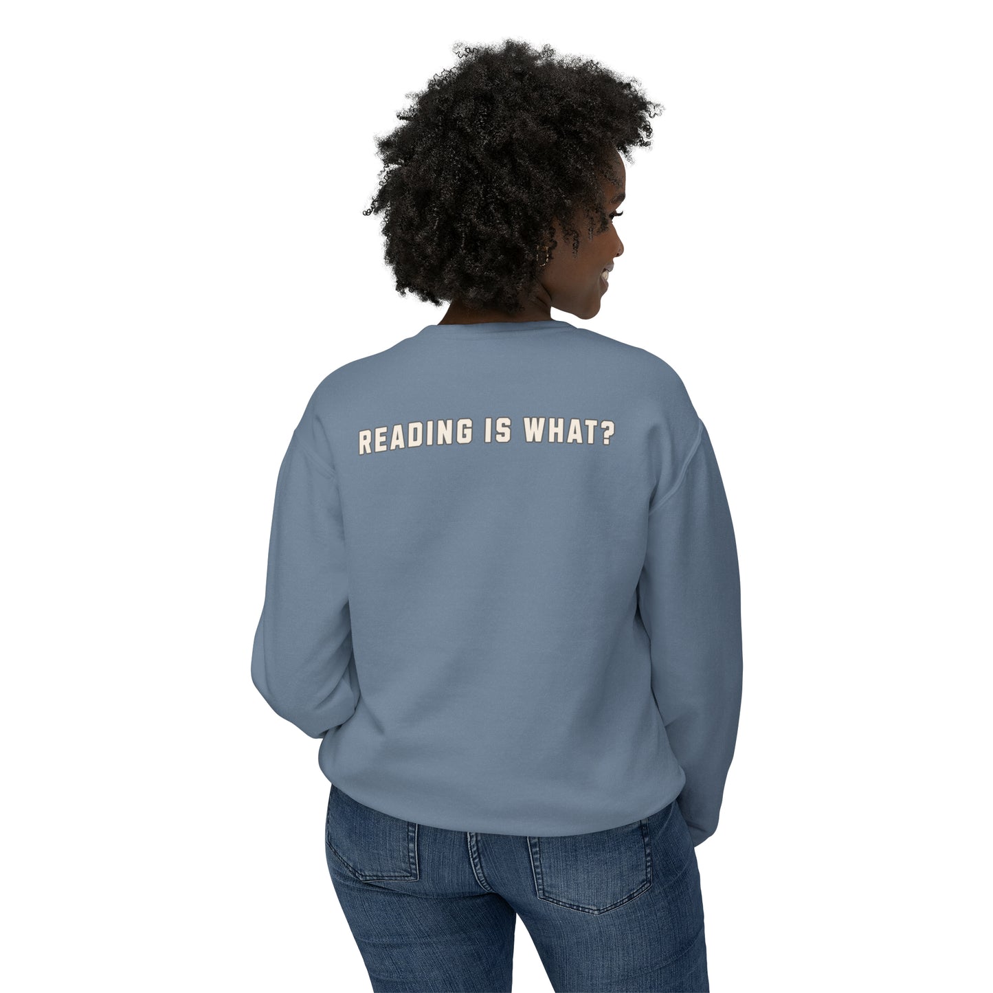 Reading Fundamental Varsity Shirt, Comfort Colors Lightweight Crewneck Sweatshirt