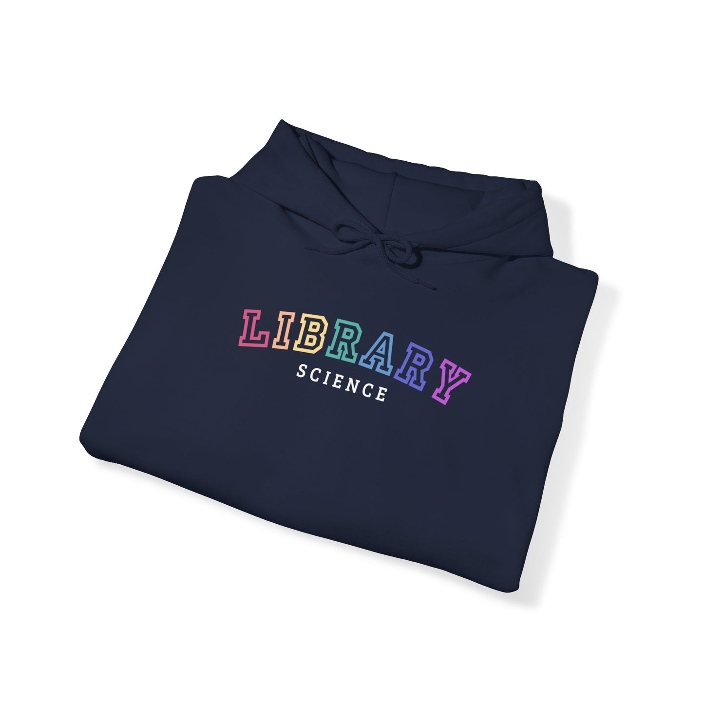 Rainbow Varsity Library Science Hoodie