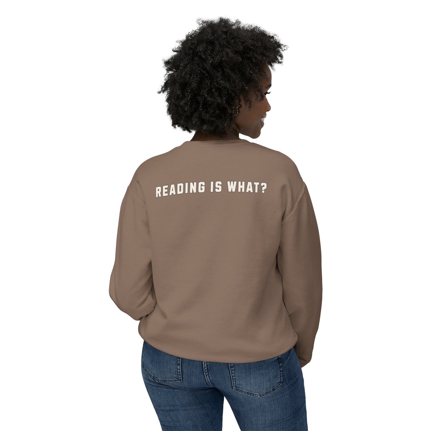 Reading Fundamental Varsity Shirt, Comfort Colors Lightweight Crewneck Sweatshirt